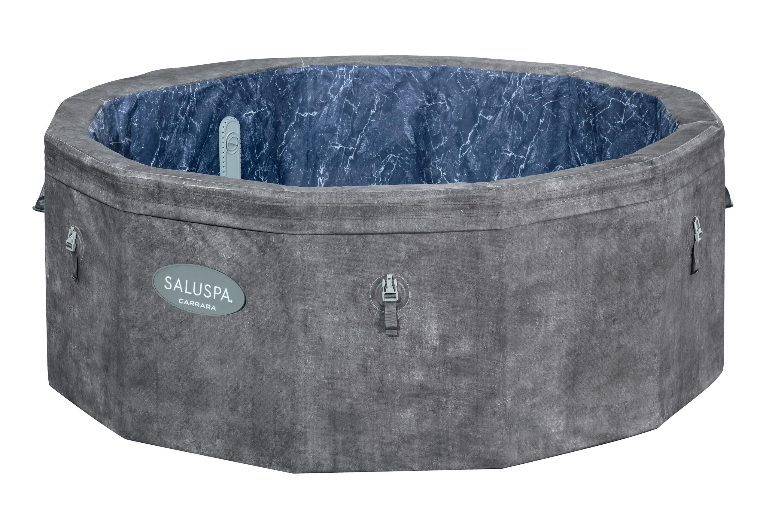 SaluSpa Carrara AirJet ThermaCore Hot Tub Liner Replacement. Gray Marble